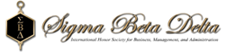 Sigma Beta Delta society logo