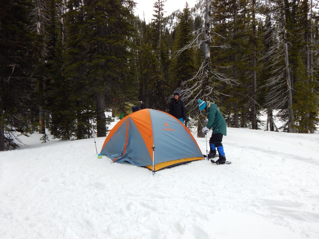 EOU Students Camping