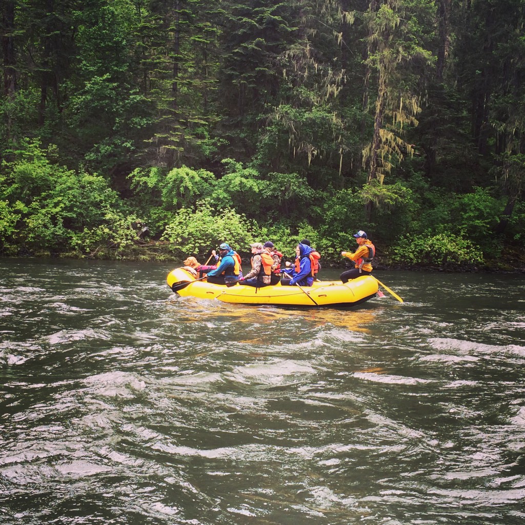 EOU Students Rafting